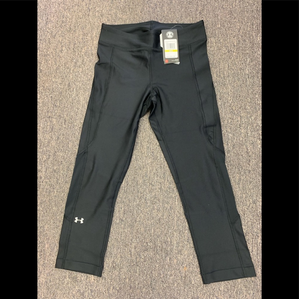 Under Armour Black Workout Cropped Legging
